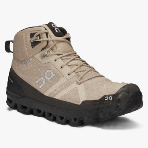 On Running Other - ON RUNNING CLOUDROCK WATERPROOF SAND/BLACK SHOES